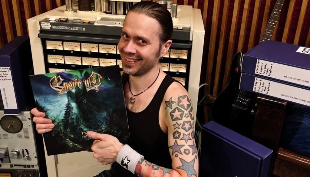 How Ensiferum ended up recording Two Paths on tape at Astia-studio