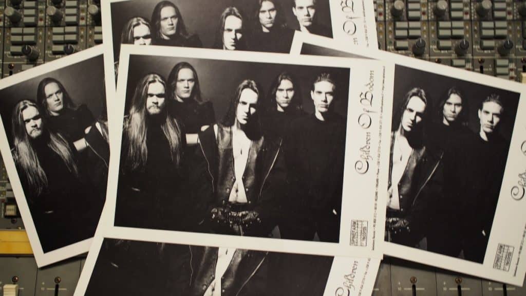 Hatebreeder – Children Of Bodom -yhtyeen promokuvia Astia-studion arkistosta