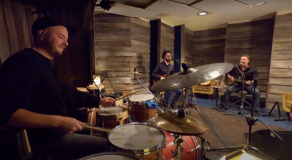 Tuomas JK Turunen live-EP:n äänitys Astia-studio A:ssa