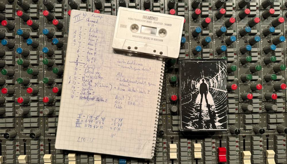 Track sheet of InertheD song Shamed