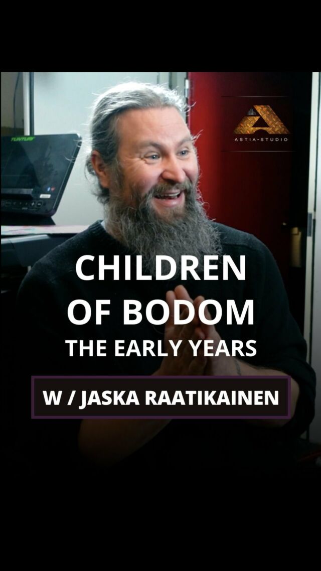 More interesting stories about the making of Children of Bodom albums Something Wild, Hatebreeder and Hate Crew Deathroll along with memories from the early live shows. 🤘 Interview with Jaska Raatikainen: The early years of Children of Bodom | 30 years of Astia-studio premiere on YouTube this Friday February 2 2024 at 8 PM GMT +2. Includes English subtitles. ⭐️ #jaskaraatikainen #childrenofbodom #cobhc #somethingwild #hatebreeder #hatecrewdeathroll #anssikippo